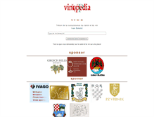 Tablet Screenshot of fr.vinopedia.hr